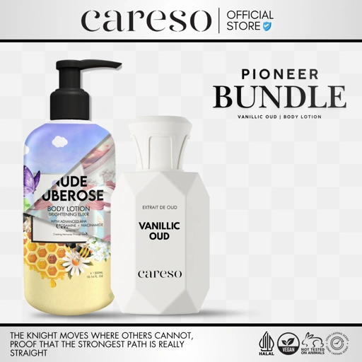 Image of Careso Pioneer Bundle - Extrait de Oud 30ml + Body Lotion 300ml