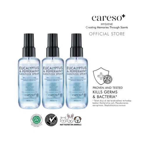 Image of Aromatherapy EUCA + PEPPERMINT Sanitizer Spray - SAVERS BUNDLE - 3 pcs