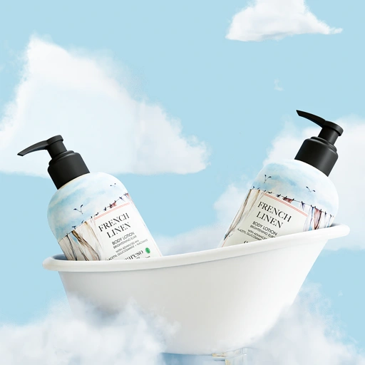 Image of Double Combo French Linen Lotion - 300ml x 2