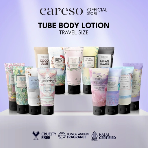 Image of Careso - Body Lotion - Tube 50ML (1pcs) / Travel Size
