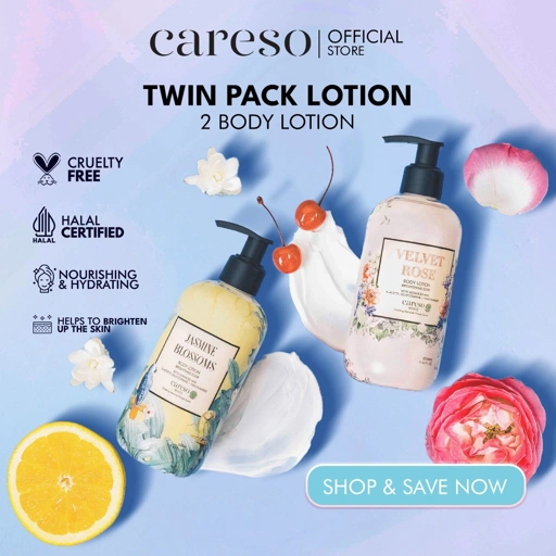 Image of Careso Twin Pack Body Lotion - Mix & Match Your Favorite Varian