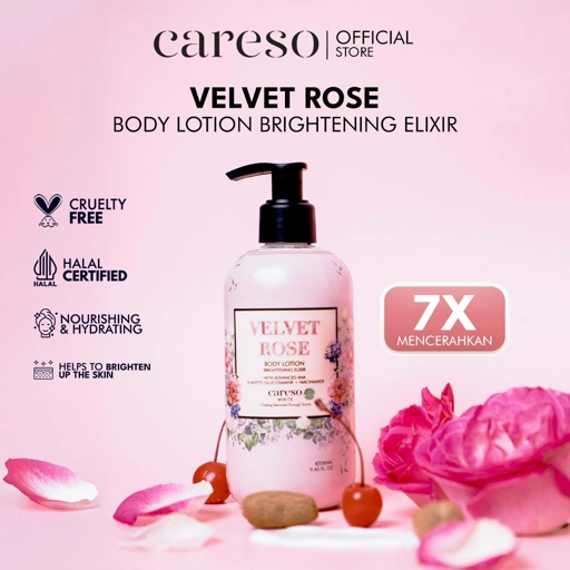 Image of CARESO - Body Lotion - Velvet Rose 300ML