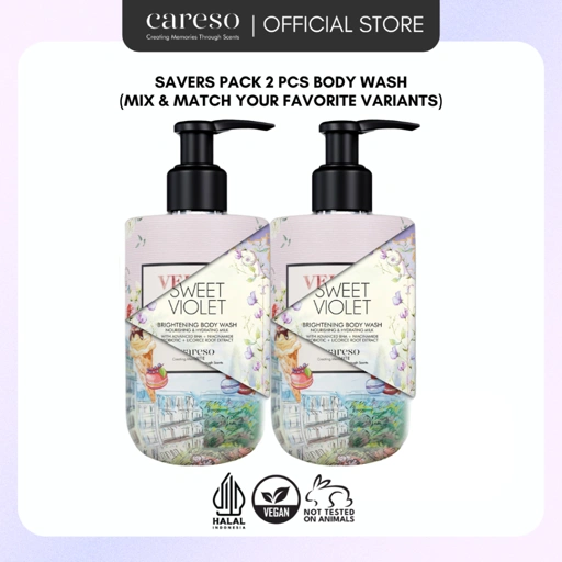 Image of CARESO - Savers Pack 2 pcs Body Wash (Mix & Match your favorite variants)