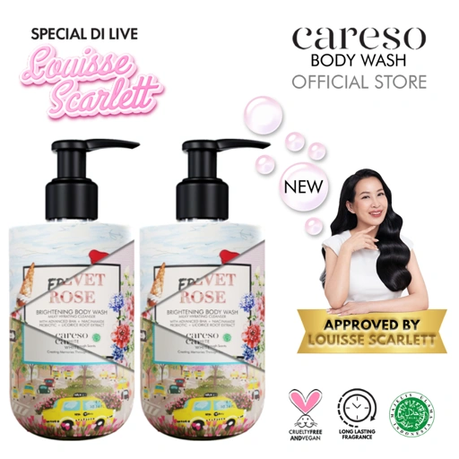 Image of (Louisse Scarlett Exclusive) Careso Twin Pack Body Wash - 300MLx2 - Mix&Match