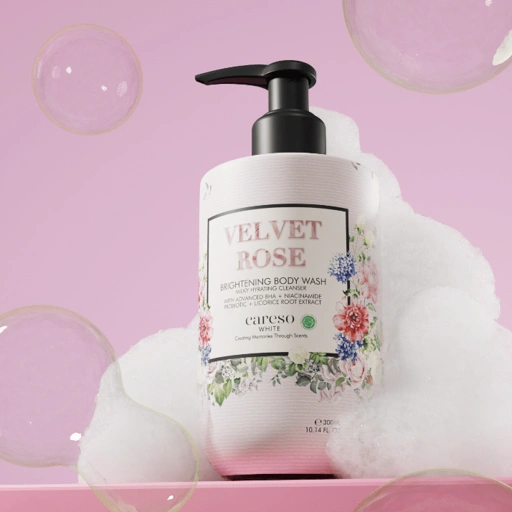 Image of CARESO - Velvet Rose Body Wash - 300ML