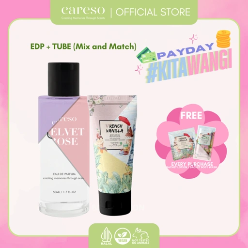 Image of [CARESO Exclusive Price Payday] EDP 50ML + FREE Tube Lotion 50ML