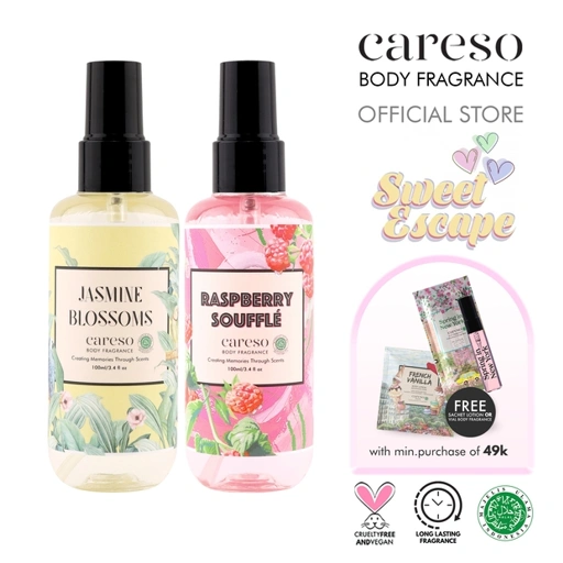 Image of Sweet Escape: Jasmine Blossom + Raspberry Souffle