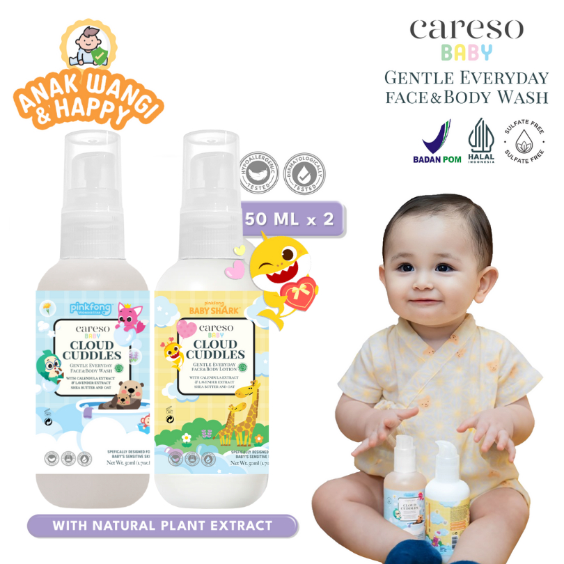 Careso Baby - Starter Set (Body Wash 50ML & Body Lotion 50ML)