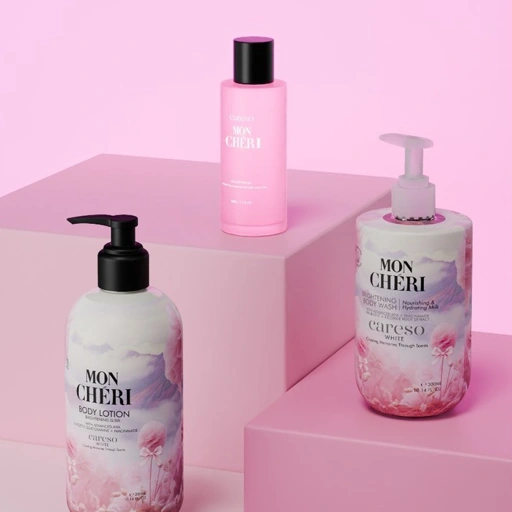 Image of Mon Chéri - Full Series Bundle (Body Lotion + Body Wash + EDP)