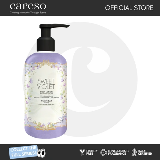 Image of CARESO - Body Lotion - Sweet Violet 300ML