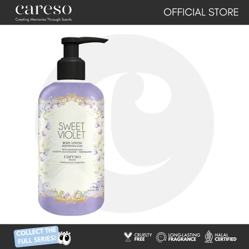 Image of CARESO - Body Lotion - Sweet Violet 300ML