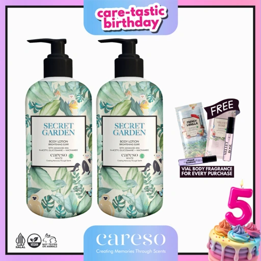 Image of Double Combo Secret Garden Lotion - 300ml x 2