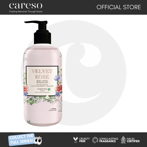 Image of CARESO - Body Lotion - Velvet Rose 300ML