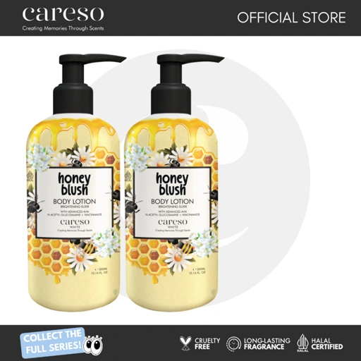 Image of Double Combo Honey Blush Lotion - 300ml x 2