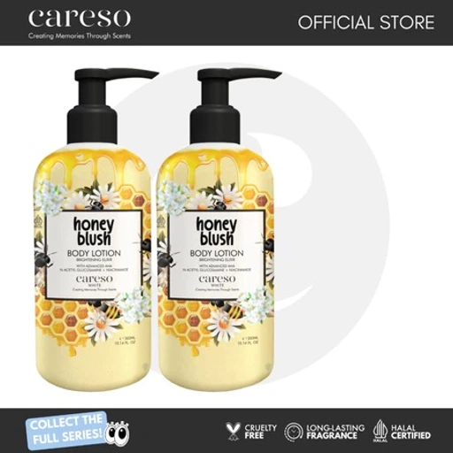 Image of Double Combo Honey Blush Lotion - 300ml x 2