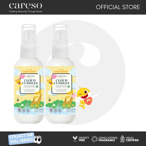 Image of [TRAVEL SIZE] ⁠Careso Baby Body Lotion - Cloud Cuddles 50MLx2