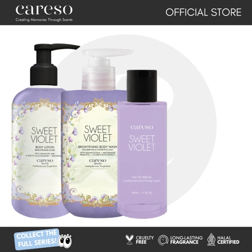 Image of Sweet Violet - Full Series Bundle (Body Lotion + Body Wash + EDP)