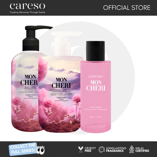 Image of Mon Chéri - Full Series Bundle (Body Lotion + Body Wash + EDP)
