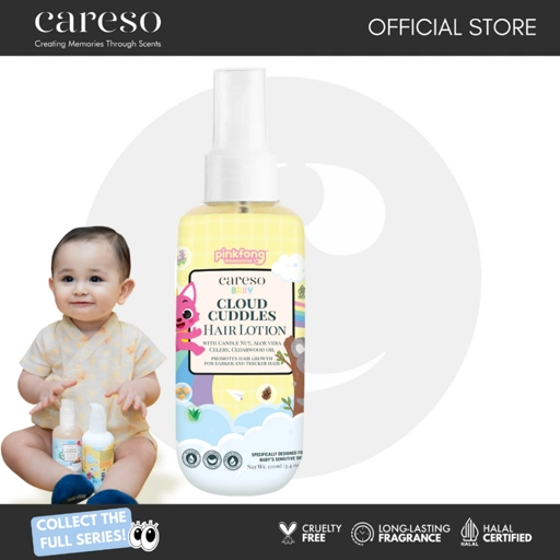Image of Careso Baby x Pinkfong - Hair Lotion (Rambut tebal dan hitam) 100ml