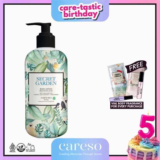 Image of CARESO - Body Lotion - Secret Garden 300ML