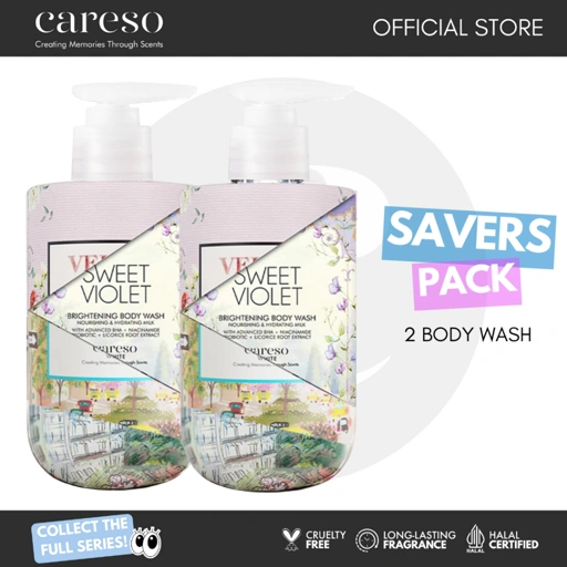 Image of CARESO - Savers Pack 2 pcs Body Wash (Mix & Match your favorite variants)