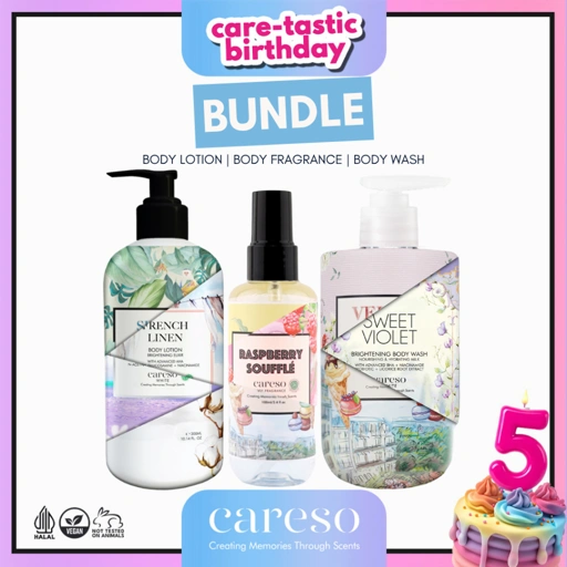 Image of CARESO - Series Body Lotion, Body Wash & Body Fragrance (Mix & Match Your Favorite)