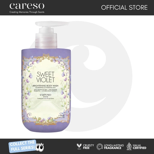 Image of CARESO - Sweet Violet Body Wash 300ML