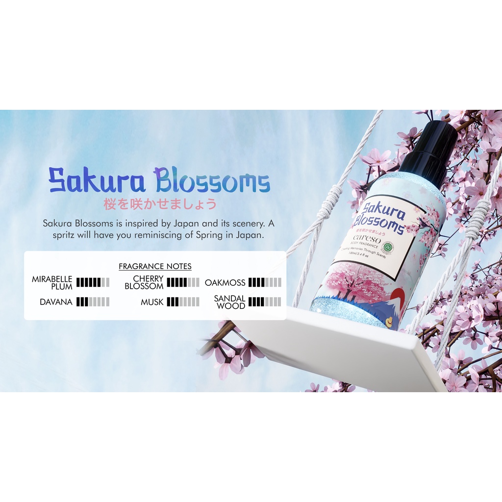Sakura Blossoms - Body Fragrance 100ml