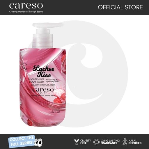 Image of CARESO - Lychee Kiss Wash - 300ML