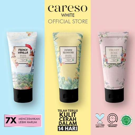 Image of Careso - Body Lotion - Tube 50ML (1pcs) / Travel Size