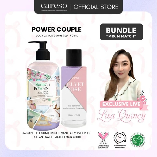Image of [SPECIAL LIVE LISAQUINCY] Power Couple EDP & Body Lotion