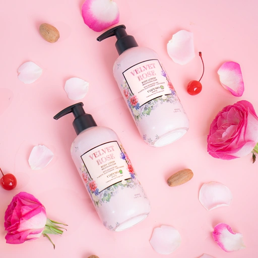 Image of Double Combo Velvet Rose Lotion - 300ml x 2