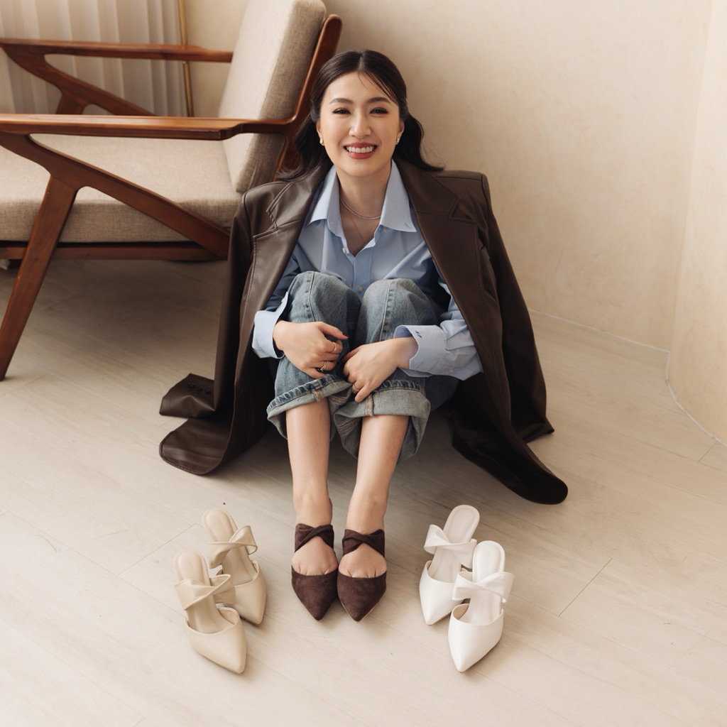 SAVA X SILVIA SIANTAR l DAY DREAM Mules Heels