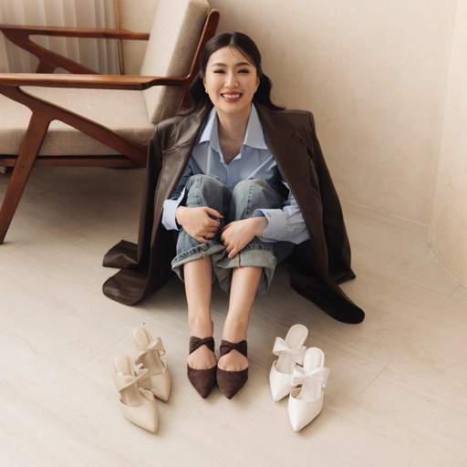SAVA X SILVIA SIANTAR l DAY DREAM Mules Heels