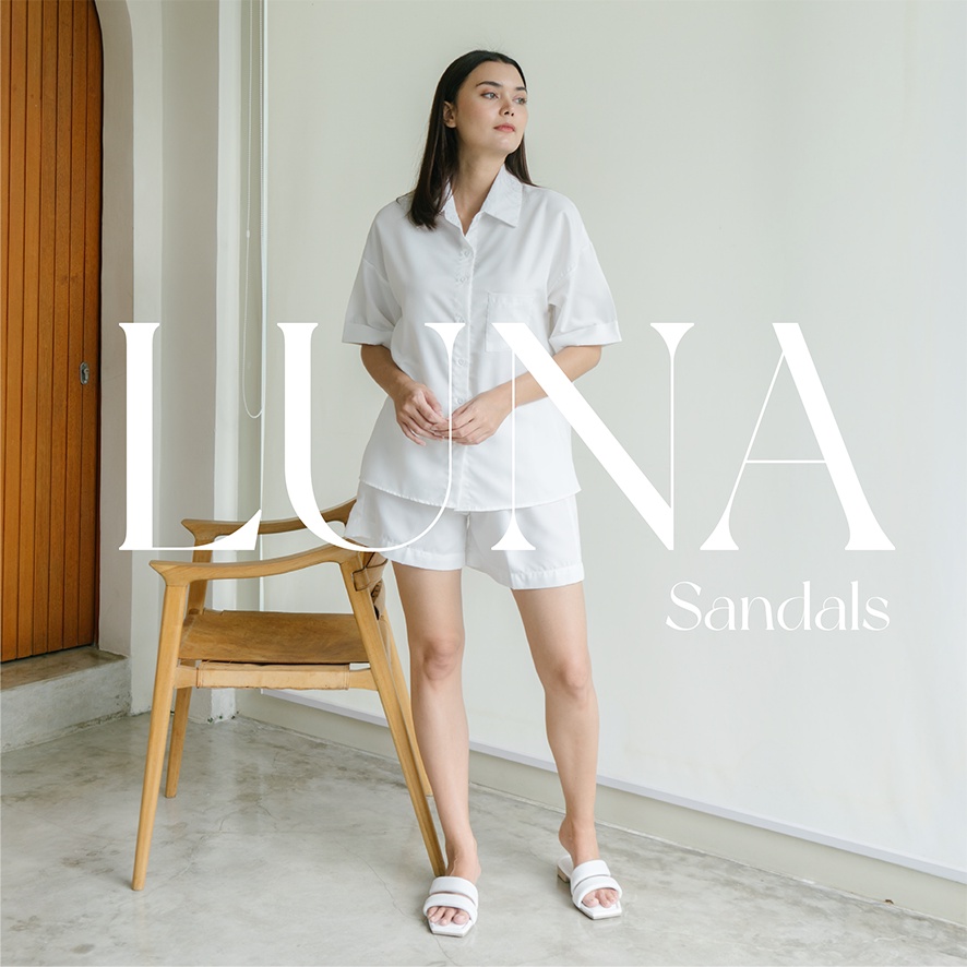 SAVA - Luna Sandals | Sendal Flat Wanita