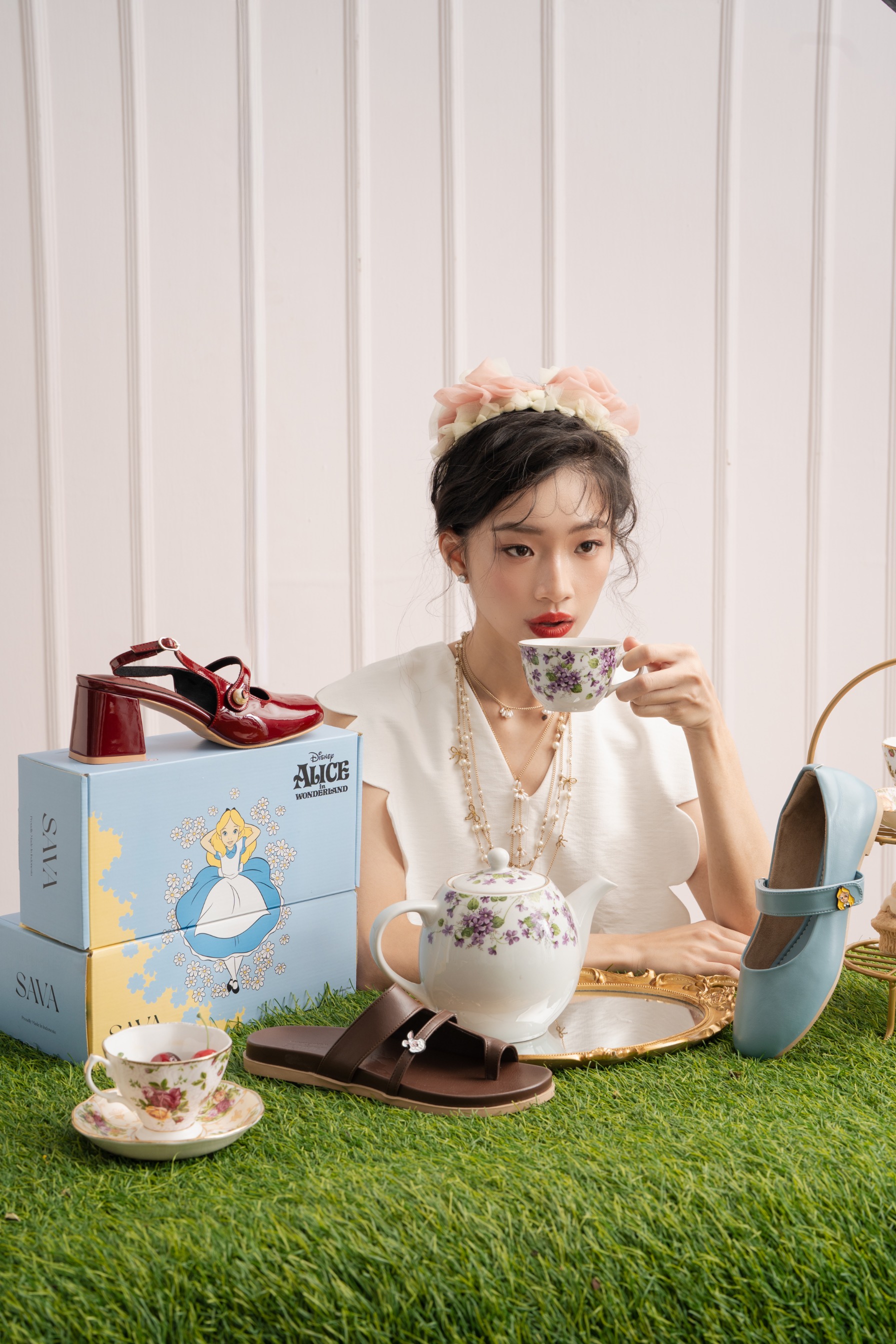 SAVA - Alice in Wonderland I Flatshoes