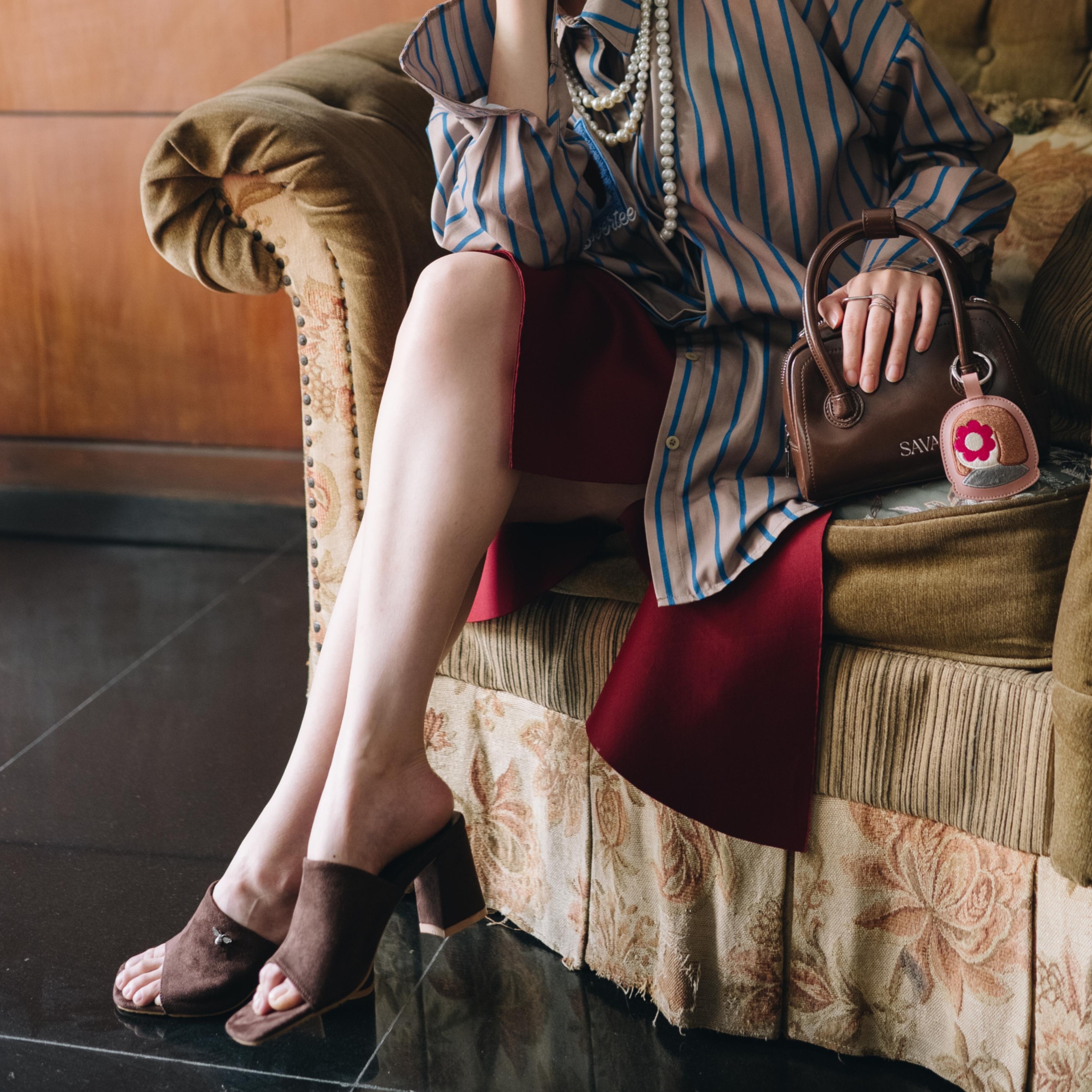 SAVA x THE OVERTEE | The Column Heels