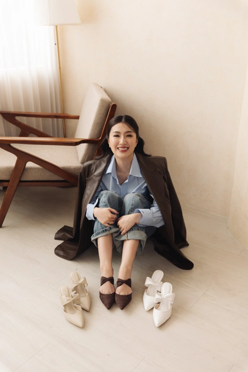 Image of SAVA  X SILVIA SIANTAR l DAY DREAM Mules Heels