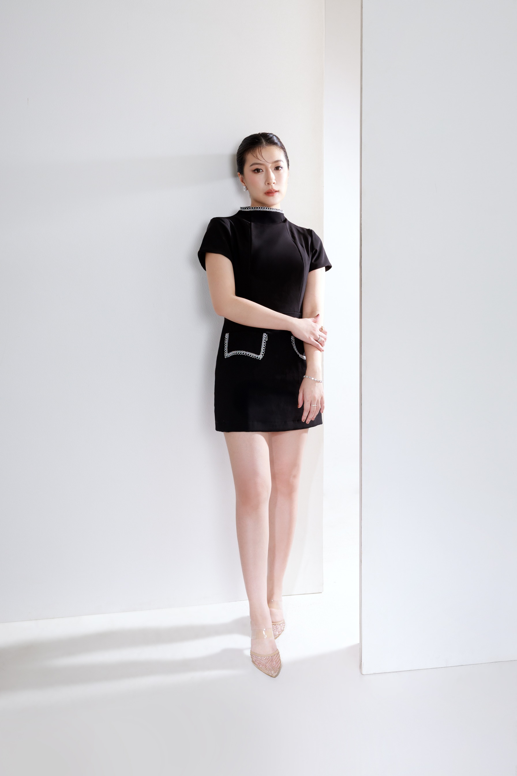 SAVA x SILVIA SIANTAR l CRYSTAL STARDUST HEELS