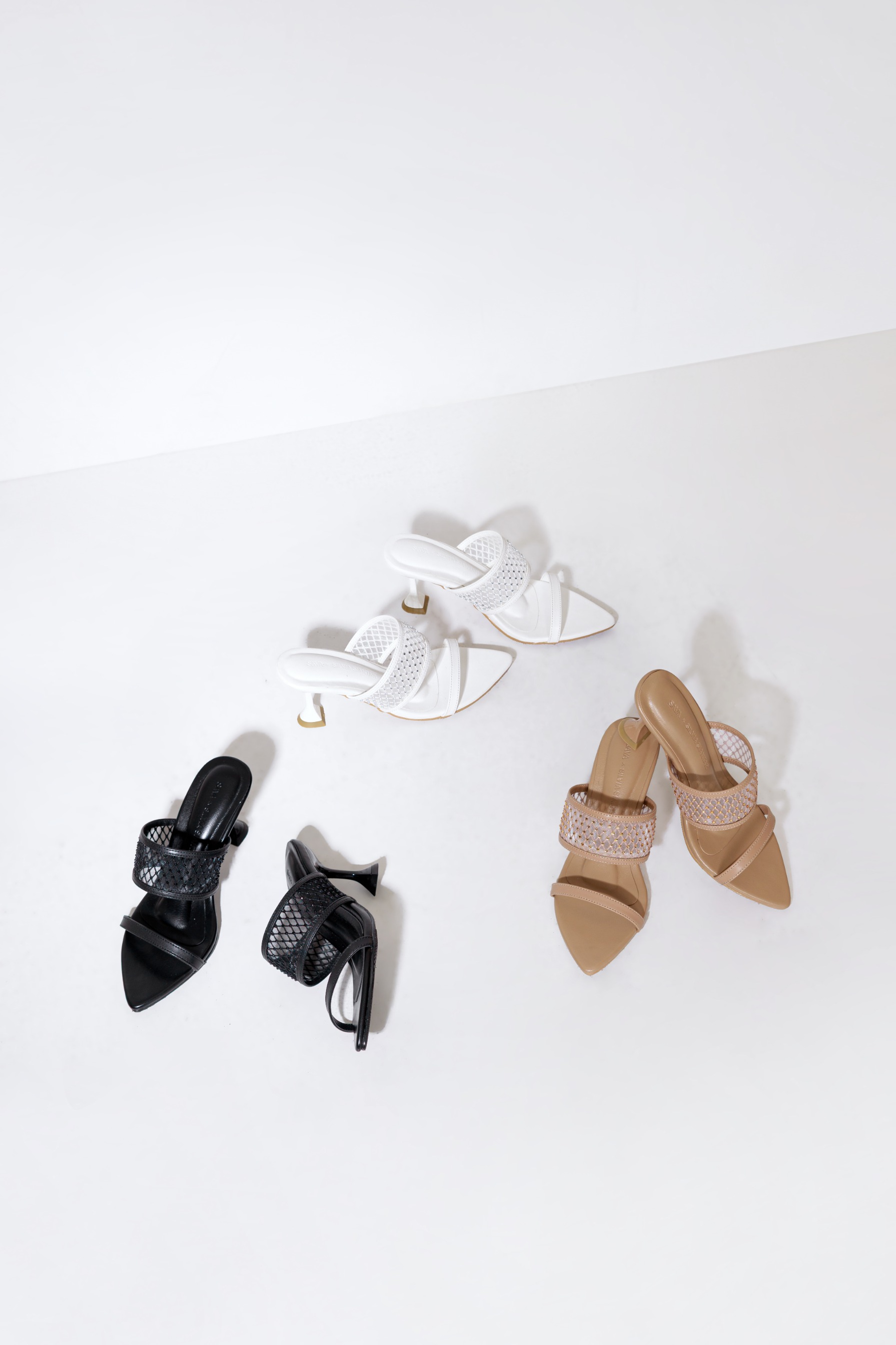 SAVA x SILVIA SIANTAR l CRYSTAL CONSTANCE HEELS