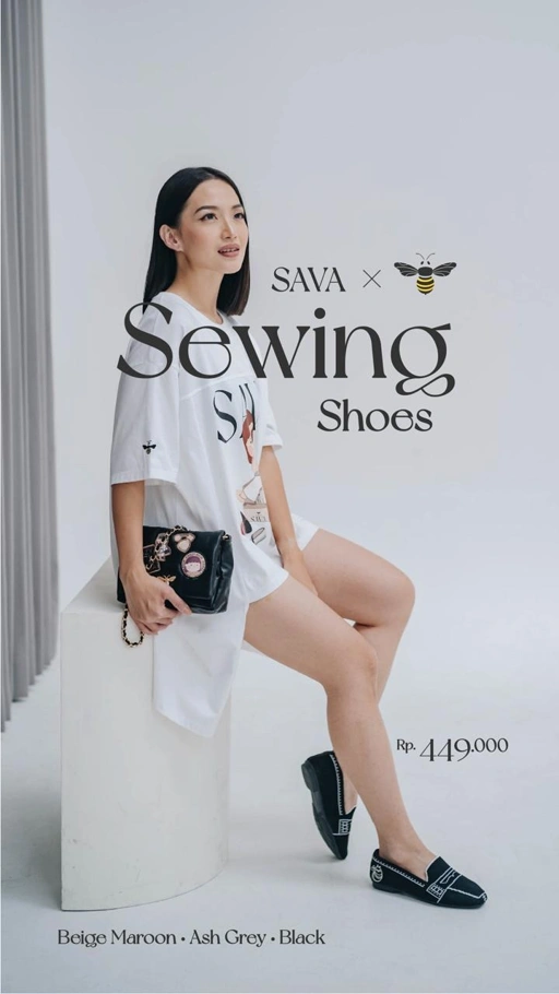 SAVA x THE OVERTEE | Sewing Flatshoes