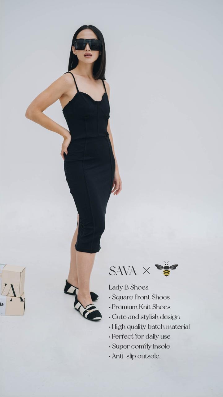 SAVA x THE OVERTEE | Lady B Flatshoes