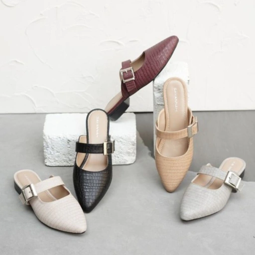 Image of SAVA - Amanda Sandal Mules slip on croco