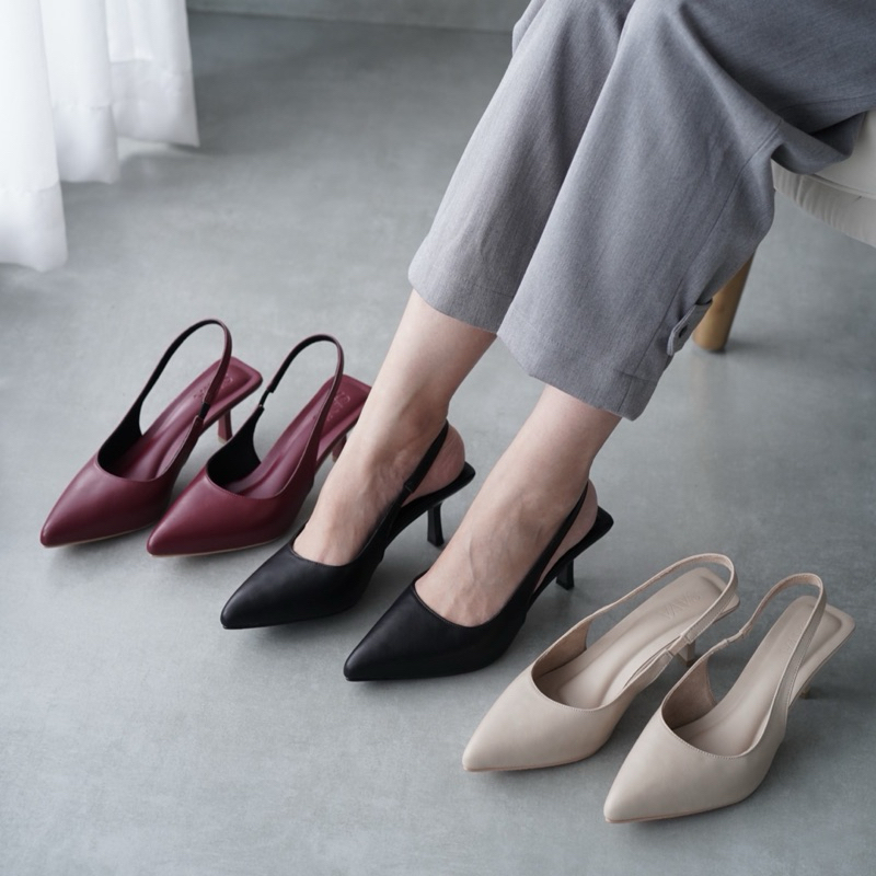 SAVA | BECCA Mules Heels