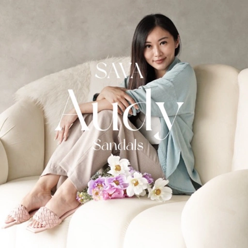 Image of SAVA - Audy Sandal Wanita | Sendal Slip Wanita