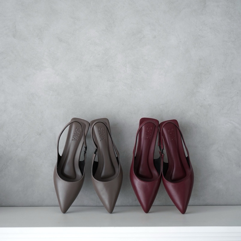 SAVA | BECCA Mules Heels