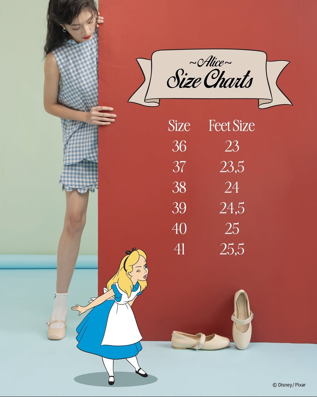 SAVA - Alice in Wonderland I Flatshoes
