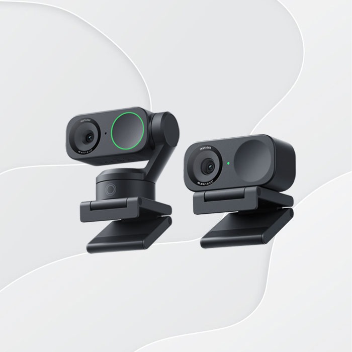 Insta360 LINK 2 / LINK 2C 4K AI UHD Webcam Portable