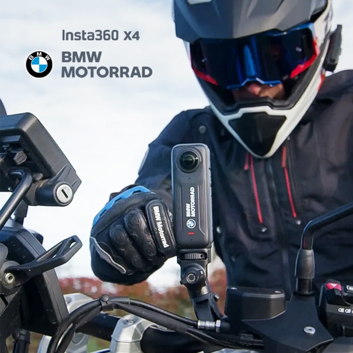 Insta360 X4 8K Action Camera - edisi BMW Motorrad