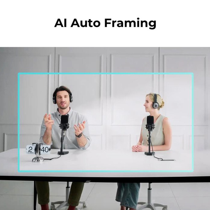 OBSBOT Meet 2 AI-Powered 4K Webcam Streaming Camera